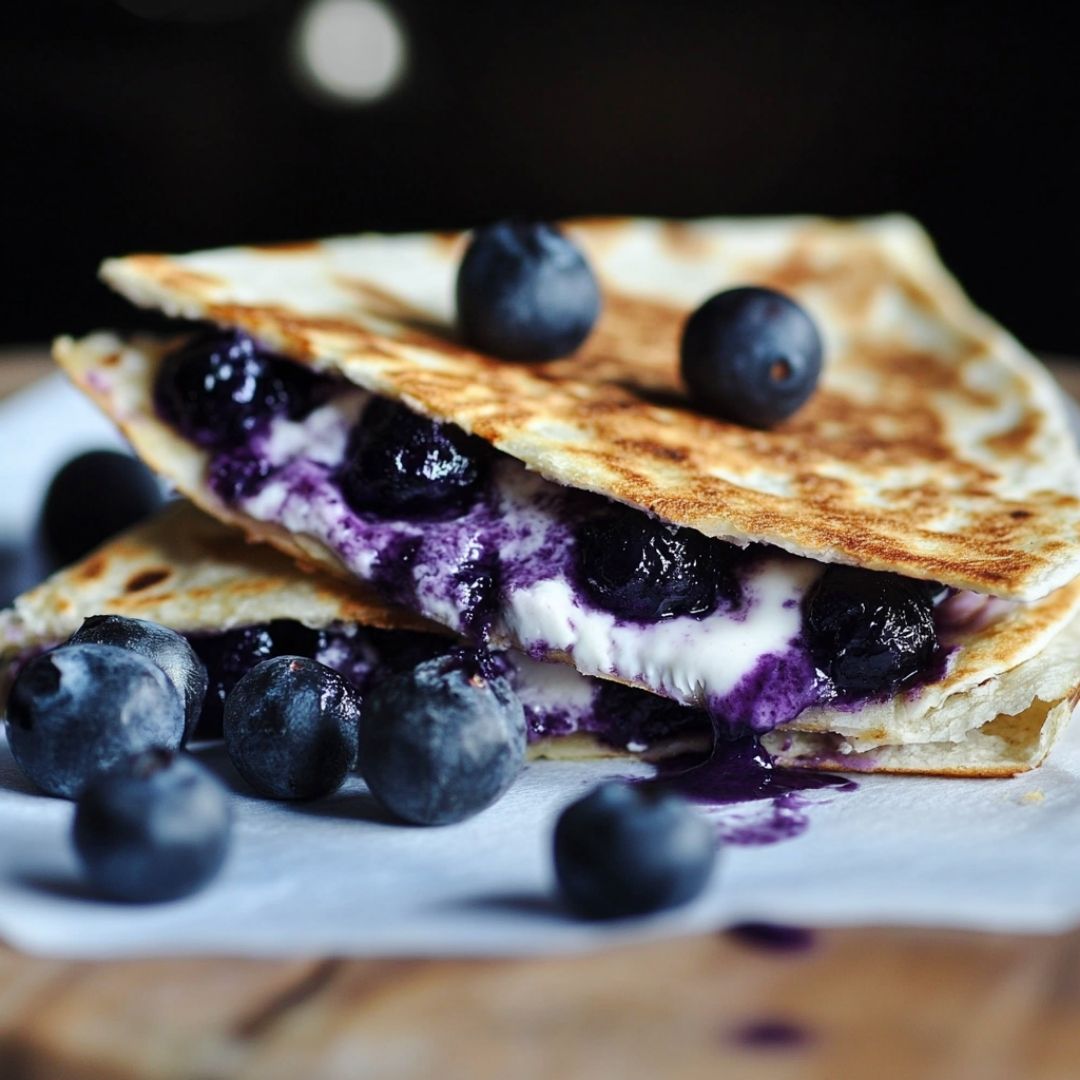 Delicious Blueberry Quesadilla Recipe: A Sweet & Simple Snack You’ll Love